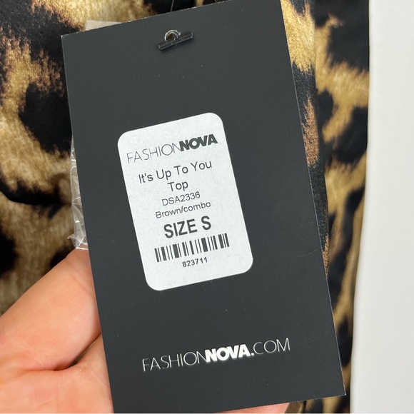 NWT Fashion Nova It’s Up To You Top Sz S - Picture 9 of 10